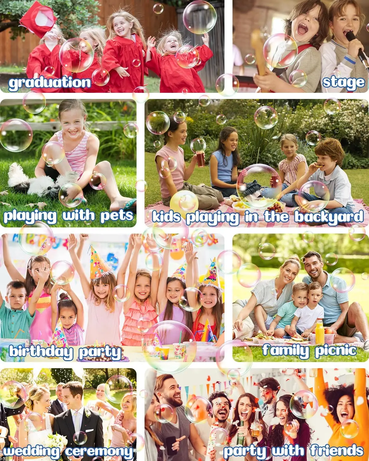 Двойной генератор мыльных пузырей